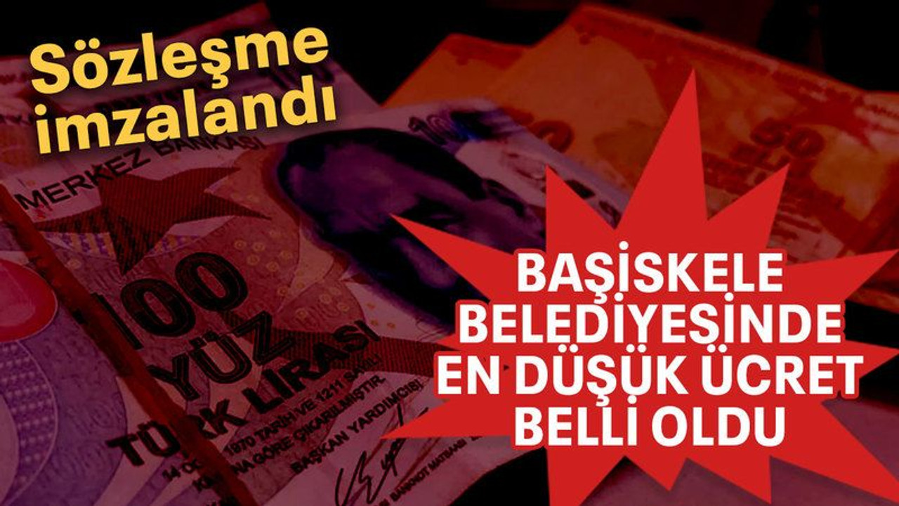 Başiskele Belediyesinde en düşük ücret belli oldu
